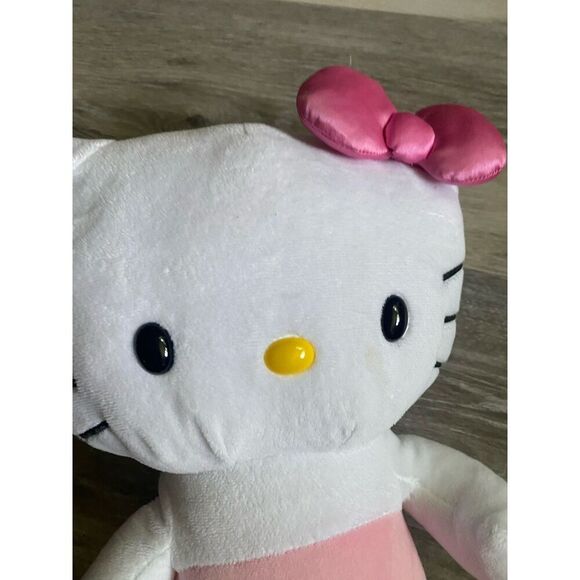 Build A Bear Sanrio Hello Kitty Summertime 18” Plush w/ Pink Bow - Picture 10 of 10